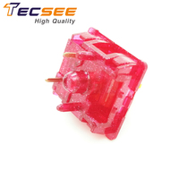 Tecsee Ruby & Sapphire Commutateurs de clavier mécanique UPE Stem Mix PC Housing Custom Logo Color Keyboard Push Button Switches