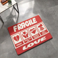 Tapis tufté personnalisé avec texte et slogan OEM, tapis de sol, tapis tufté moelleux sur mesure pour la décoration intérieure, vente en gros avec devis personnalisé