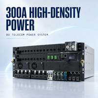 Alimentation à découpage 48V DC 300A 8U intégrée à haute efficacité (96%) RT 048E-300A pour le site de télécommunications 5G, optimisation de l'énergie