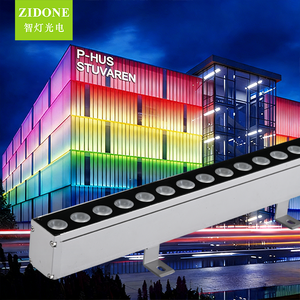 Projecteur LED mural intelligent RGB IP65 pour la décoration des façades <span class=keywords><strong>de</strong></span> ponts et des viaducs, avec changement <span class=keywords><strong>de</strong></span> couleur et durabilité accrue - Product Image 1