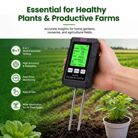 Vente en gros de testeurs de sol multi-paramètres intelligents WES WE-ST03 IoT pour l'agriculture de précision, analyseur numérique 5 en 1