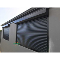 Volets de fenêtre à enroulement automatique Prix Système de persienne roulante électrique Hurricane Volets en alliage d'aluminium Volets Stores Volet extérieur