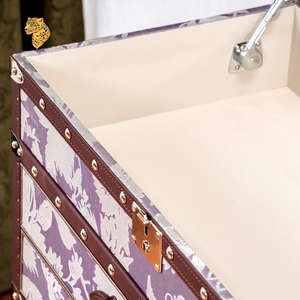 <span class=keywords><strong>Commode</strong></span> vintage <span class=keywords><strong>style</strong></span> coffre avec miroir, 4 tiroirs, en cuir microfibre et <span class=keywords><strong>bois</strong></span>, pour chambre à coucher et rangement de maquillage - Product Image 6