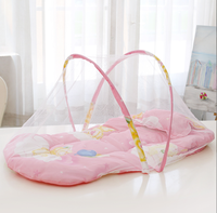 Lit de repos pour bébé, lit de couchage d'extérieur, lit pliant pour bébé avec moustiquaire, baldaquin moustiquaire pour lit de bébé