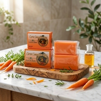 Savon à la carotte riche en bêta-carotène, savon blanchissant naturel, savon de beauté, savon éclaircissant pour le visage
