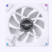 Boîtier d'ordinateur de jeu Lovingcool PC avec ventilateur de refroidissement ARGB LED à roulement fluide de 120 mm, DC 12V, prix d'usine