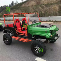 Meilleures ventes - Jeep 4 places de couleur rouge, design élégant, 320CC, buggy tout-terrain, 4 roues, 4x4, pour adultes, à vendre