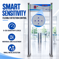Portique de détection de métaux à 18 zones SUN LEADER avec sensibilité réglable, disponible en OEM - XLD-E1
