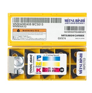 Mitsubishi precio competitivo hoja de torneado original <span class=keywords><strong>WNMG080408</strong></span> MC5015 herramienta <span class=keywords><strong>CNC</strong></span> herramienta de torno - Product Image 1