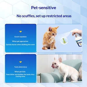 Répulsif pour chats et chiens, spray 450 ml, zone interdite transfrontalière, vente en gros, pour dressage d'animaux, prévention des griffures et des morsures, salle de bain - Product Image 3