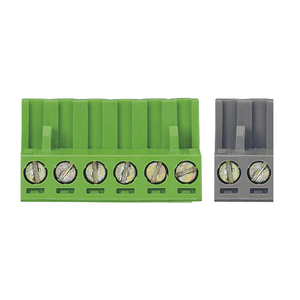 Bloc de bornes amovible à 8 pôles, longueur 4 mm, largeur 1,5 mm, hauteur 1,8 mm, pour connexion de câblage électrique - Product Image 1