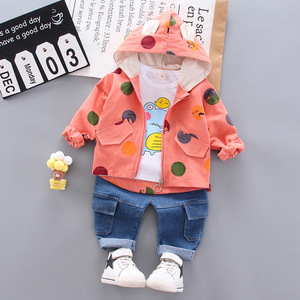 Ropa Infantil de Alta Calidad al por Mayor, Conjuntos de Ropa Casual con Estampado de Estilo Nuevo, Trajes de Abrigo para Niños y Pantalones Vaqueros para Hombre - Product Image 4
