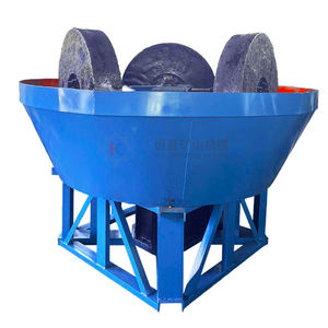 Hochwertige Rundmühle 1100 1200 1400 1600 Modelle nasses Bleisink Gold Erz-Verarbeitungsanlage nasses Pfannenmühle - Product Image 1
