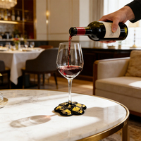 Ensemble de verres à vin élégants et modernes à long pied personnalisés pour les mariages et les restaurants, capacité de 19,61 oz