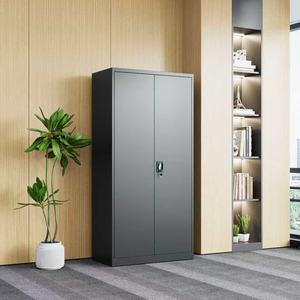 <span class=keywords><strong>ตู้</strong></span>เสื้อผ้าเหล็ก 2 ประตู พร้อมราวแขวนเสื้อผ้า ลดราคาพิเศษ เหมาะสำหรับห้องนอน สำนักงาน หรือโรงงาน - Product Image 5