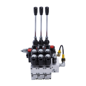Electrohidráulico P40 P80 de 2, 3, 4, 5 Vías, Control Direccional Hidráulico por Joystick, Solenoide y Control Manual 12V - Product Image 4