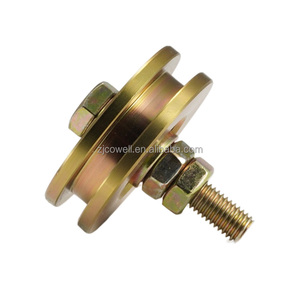 ล้อเลื่อนประตูเหล็กแบบหนา ดีไซน์ทันสมัย ขายดี พร้อมลูกปืนคู่ ร่อง U/<span class=keywords><strong>V</strong></span>/Y  ล้อเลื่อนประตูและหน้าต่างขายดีอันดับต้นๆ - Product Image 6