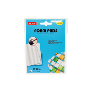 Cuscinetti in Schiuma ILAN 5x5mm, Spessore 1mm, Fogli Adesivi per Progetti Fai-da-Te - Product Image 1