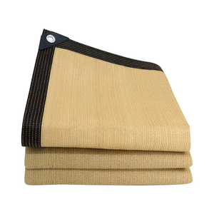 Tùy chỉnh màu đen & màu be nông nghiệp HDPE <span class=keywords><strong>PE</strong></span> hình chữ nhật dệt <span class=keywords><strong>Shade</strong></span> <span class=keywords><strong>net</strong></span> với bảo vệ UV dọc dệt kim cuộn cho vườn Shading - Product Image 1