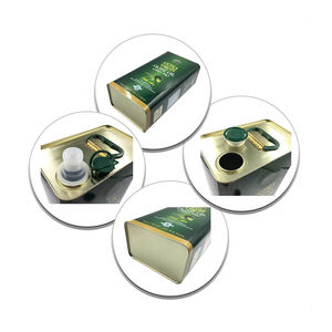 Atacado Custom Empty Tinplate <span class=keywords><strong>Can</strong></span> Metal Container 5 Litros Virgin Comestível <span class=keywords><strong>Oil</strong></span> Tin <span class=keywords><strong>Can</strong></span> Food Grade <span class=keywords><strong>Oil</strong></span> Packaging Tin for Olive <span class=keywords><strong>Oil</strong></span> - Product Image 4