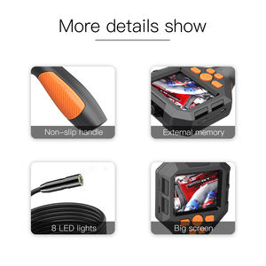 Câmera de Inspeção Industrial HD1080P Mais Vendida de 2026, Sistema de Endoscópio Borescópio com Tela à Prova d'Água IP68 - Product Image 5