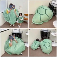 Coussin en peluche en forme de coquille de tortue DOULUO, costume pour enfants, Noël, Halloween