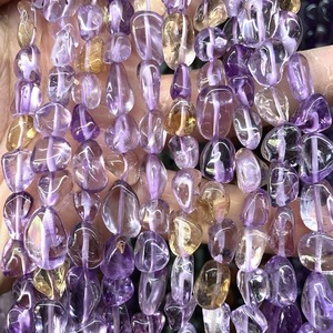 Wholesale Drilled Irregular Natural Crystal Stone Beads Freeform Chips With Hole Loose Beads <b>String</b> for DIY Jewelry - Product Image 2