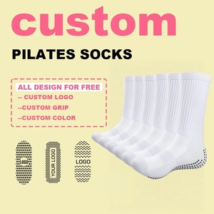 Calcetines Deportivos Personalizados para Hombre, Antiolor, Transpirables, Acolchados, con Logotipo en el Puño, para Correr, Gimnasio, Deportes de Equipo, Jóvenes, Niños, Poliéster/Algodón - Product Image 1
