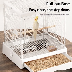 Wholesale High Standing Large Outdoor Cheap Wrought Iron Canary <strong>Bird</strong> <strong>Cage</strong> Breeding Big <strong>Cage</strong> - Product Image 3