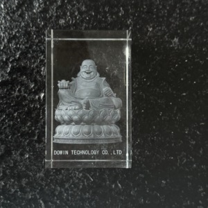 Dowin 3W 5W 10W Laser đánh dấu máy tinh thể Cube 3D laser bên trong kính Máy khắc - Product Image 2