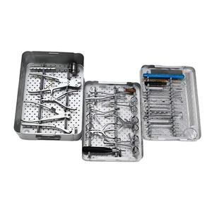 Set di strumenti per chirurgia per animali domestici riutilizzabili in acciaio inossidabile per cliniche veterinarie - Product Image 3