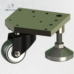 China Gemaakt Aluminium Profiel Frame Accessoires Aluminium Directionele Wielen