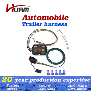 56146 <span class=keywords><strong>Prise</strong></span> de <span class=keywords><strong>remorque</strong></span> américaine à 4 voies 3 à 2 RV convertisseur de signal de <span class=keywords><strong>feu</strong></span> arrière cordon d'alimentation - Product Image 2