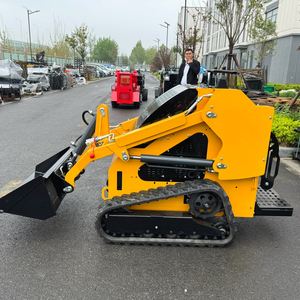 China Factory Sale Front End Loaders Compact Wheel/<b>Track</b> Mini Skid Steer with Engine - Product Image 4