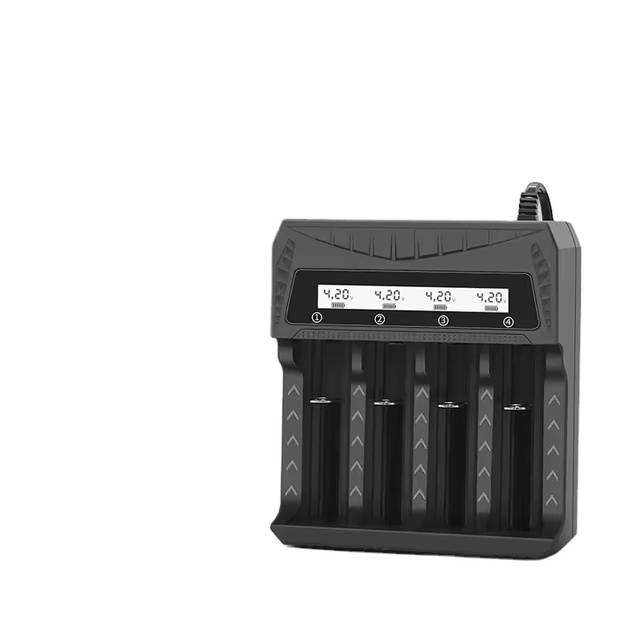 18650 Charger 4-slot 4-charge Intelligent Ni-MH Battery Lithium Battery 1.2v3.7v4.2v Universal Charger