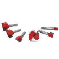 Fresa de 6mm para carpintería, brocas de router para limpieza de base de madera, herramientas de tallado y grabado para muebles