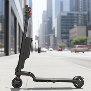 สกู๊ตเตอร์ไฟฟ้าแบตเตอรี่ถอดได้ HX X6, ระบบพับได้ 4 ขั้นตอน, ความเร็ว 25 กม./ชม., ระบบเสียงบลูทูธ - Product Image 1