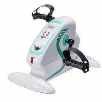 Vélo d'exercice compact et silencieux pour la rééducation à domicile/au bureau, appareil de fitness pour les seniors, entraînement et récupération, électrique, LED