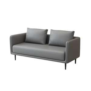 Conjunto de Sofás de Oficina de Tres y Un Asiento, Diseño Moderno y Minimalista para Sala de Recepción Empresarial con Mesa de Centro - Product Image 5