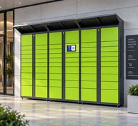 Casier intelligent extérieur pour colis, armoire de livraison électronique pour appartements, communautés et immeubles résidentiels