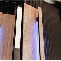 Porte d'entrée double contemporaine haut de gamme avec une construction de haute qualité, taille personnalisée et accès facile, conçue pour l'entrée de cour