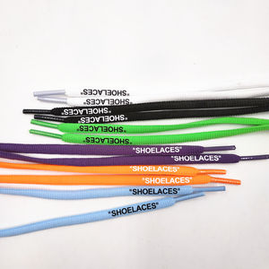 Cordones de zapatos estampados con Texto personalizado, algodón, poliéster - Product Image 3