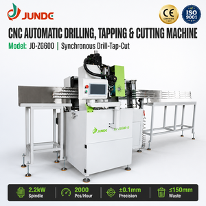 Machine de traitement automatique de l'aluminium Junde, perçage, taraudage, découpe CNC, haute précision, équipement de fabrication de fenêtres et de portes - Product Image 1