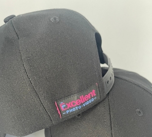 Custom 3D Embroidery Logo Private Woven Label Brand Gorras Black Structured Snapback Cap Baseball Cap Sport <b>Hat</b> With Custom Logo - Product Image 6