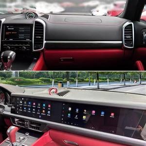 Màn hình Kép <span class=keywords><strong>Android</strong></span> đài phát thanh xe đa phương tiện Player cho Porsche Cayenne 2010 2017 Thông Minh Hệ thống Carplay GPS 4 gam 360 xe màn hình - Product Image 5