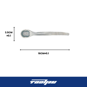 Chave de Catraca de Aço Carbono OEM TOOLPU Forjada Personalizada para Uso Industrial - Product Image 3