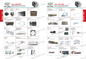 Pièces de rechange pour camions japonais accessoires phare d'angle pare-chocs porte miroir pour ISUZU 600P NKR NPR accessoires - Product Image 3