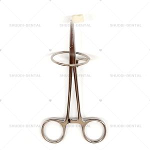 Fórceps de anillo para removedor de puente de corona Dental con anillo hemostático Bloqueo de arteria cirugía soporte de aguja para mosquitos - Product Image 6