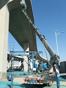 Source Factory JIUHE Nieuwe <span class=keywords><strong>25M</strong></span> Boomlift Hoogwerker Rechte Telescopische <span class=keywords><strong>Boom</strong></span> Truck Gemonteerde Elektrische Hoogwerker - Product Image 6