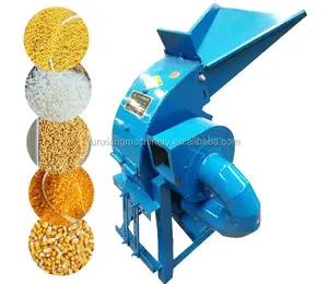 Wholesale high quality small hammer mill high efficiency grain grinder electric milling machine for sale corn hammer crusher